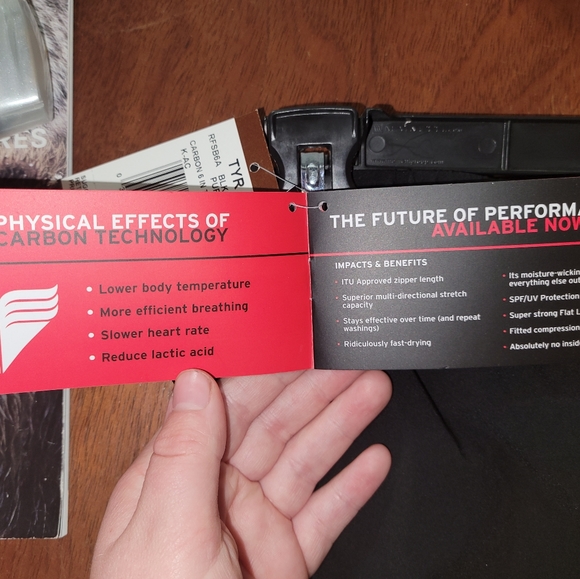 TYR Women's Carbon 6" Tri Short - 2022 Purple - Picture 12 of 15